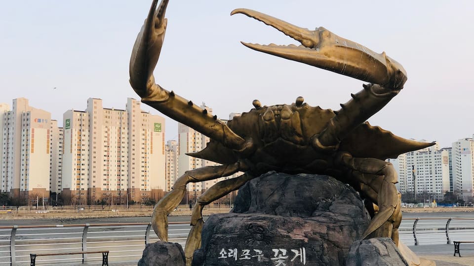 Seafood market in Incheon