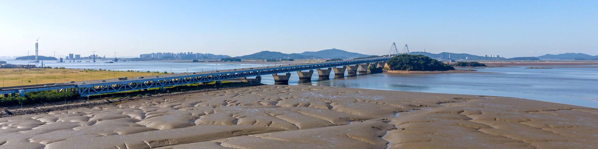 갯벌,영종대교,서구,인천