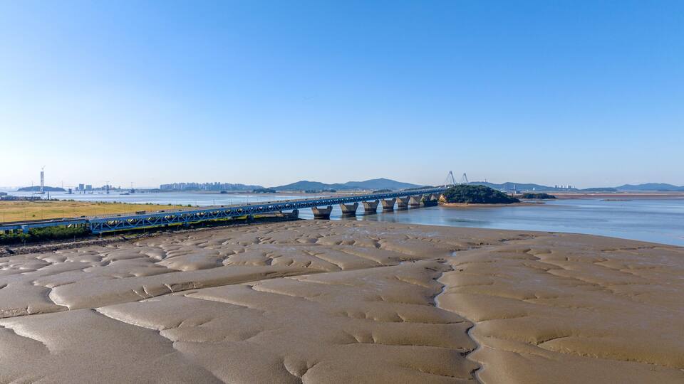 갯벌,영종대교,서구,인천