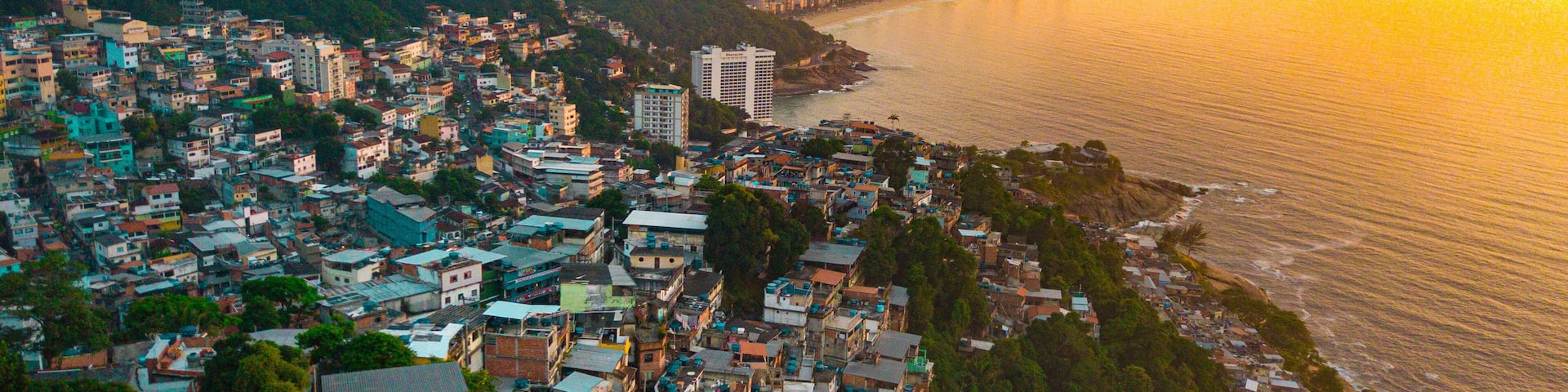 morro do vidigal ipanema rio de janeiro leblon brasil praia beach