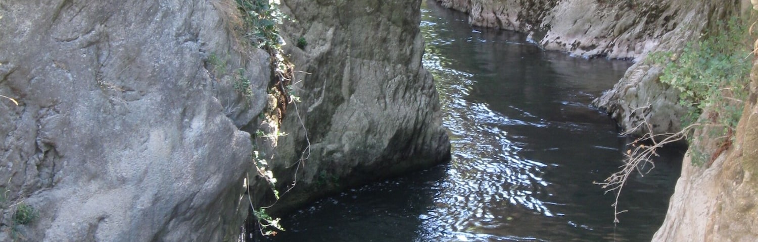 Abruzzo 2010, Gole del fiume Aterno presso l'eremo di S. Venanzio
