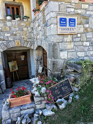 🇭🇷 One of two guesthouses in the city. Hum is the documented smallest city in the world. 09.2018