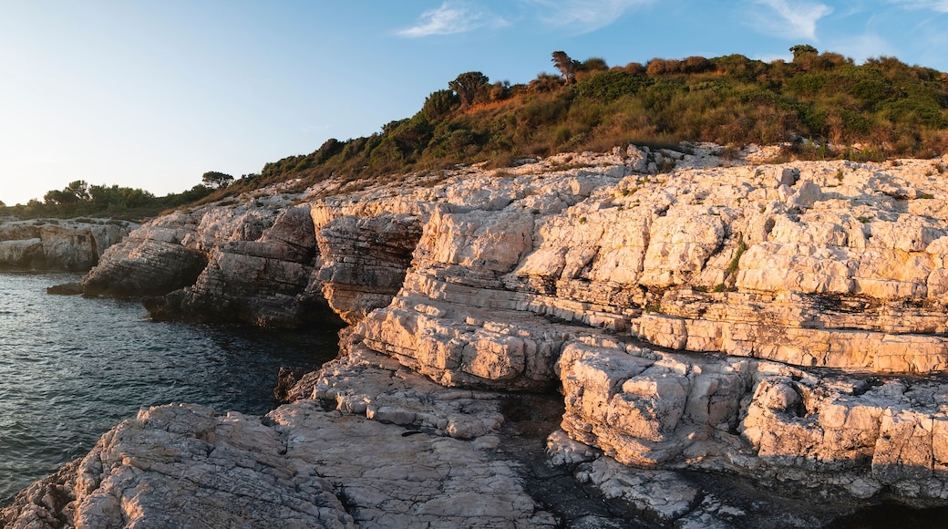 Kamenjak Coast at sunset, Premantura, Croatia