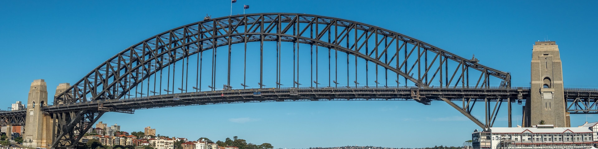 Wide angle Harbour Bridge