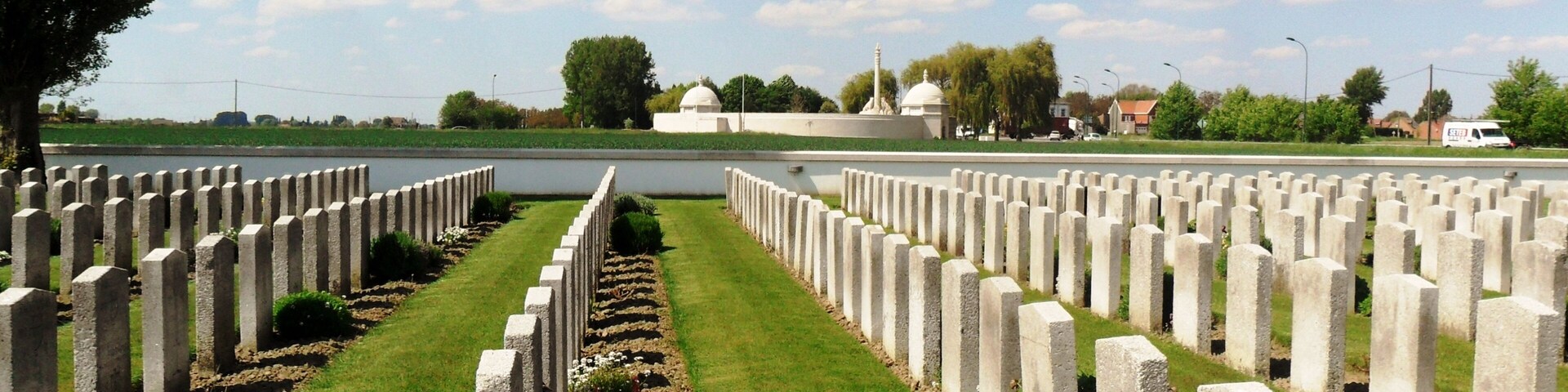 Portuguese war cemetery near La Bassee