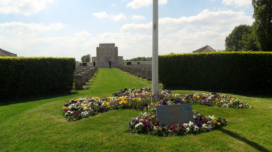 Portuguese war cemetery near La Bassee