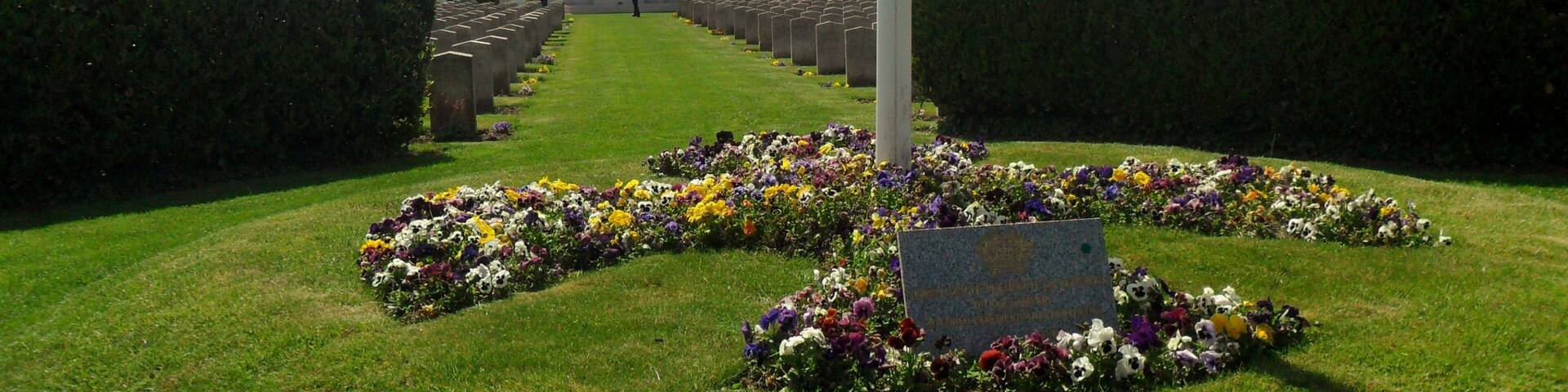 Portuguese war cemetery near La Bassee
