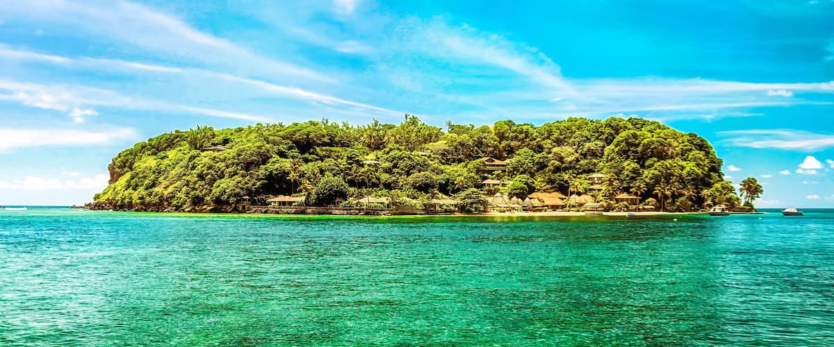 Young Island Resort, St. Vincent and The Grenadines.