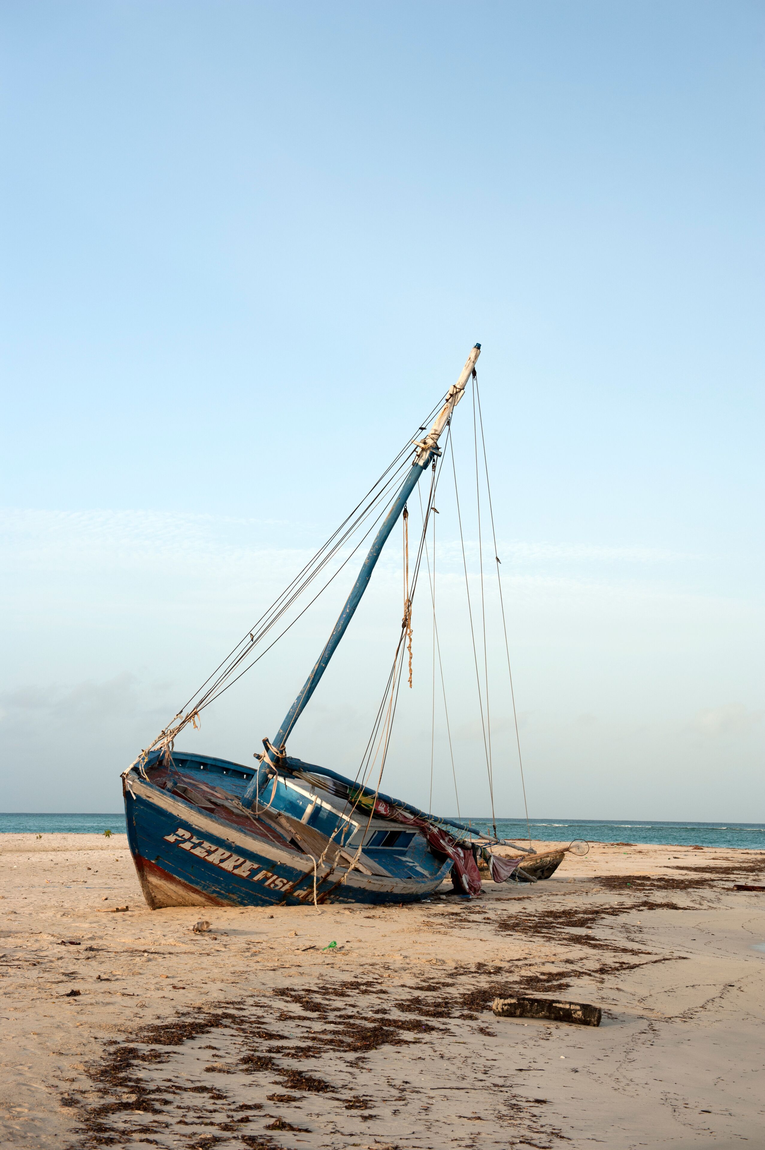 Gestrandet vor Port-Salut, Haiti