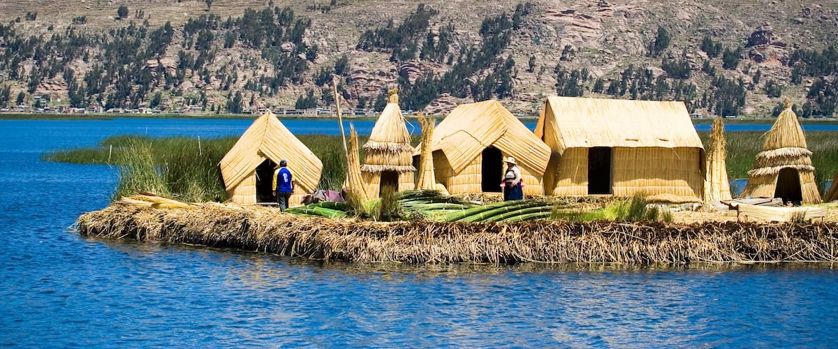Uros Floating Islands, Lake Titicaca, Peru