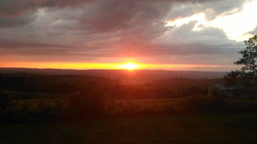 Sunset over Maryland