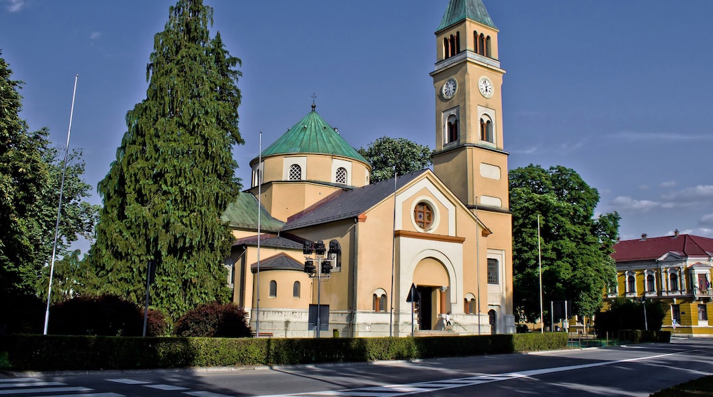St. Juraj church in Durdevac, Podravina, Croatia