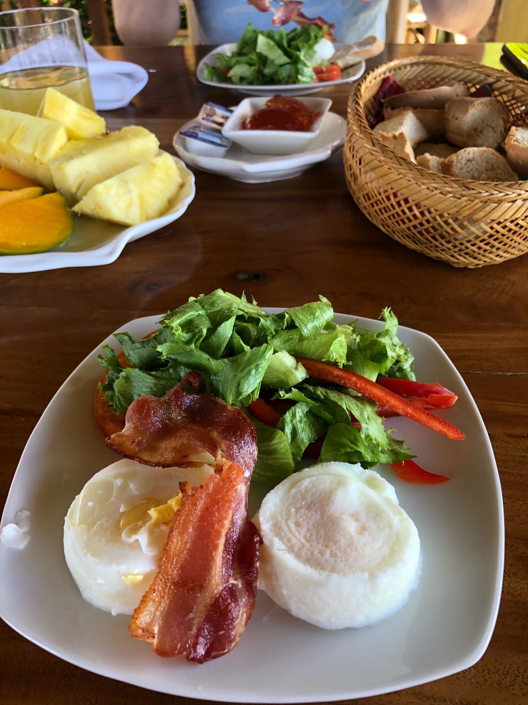 Amazing breakfast at Tet Rouge 