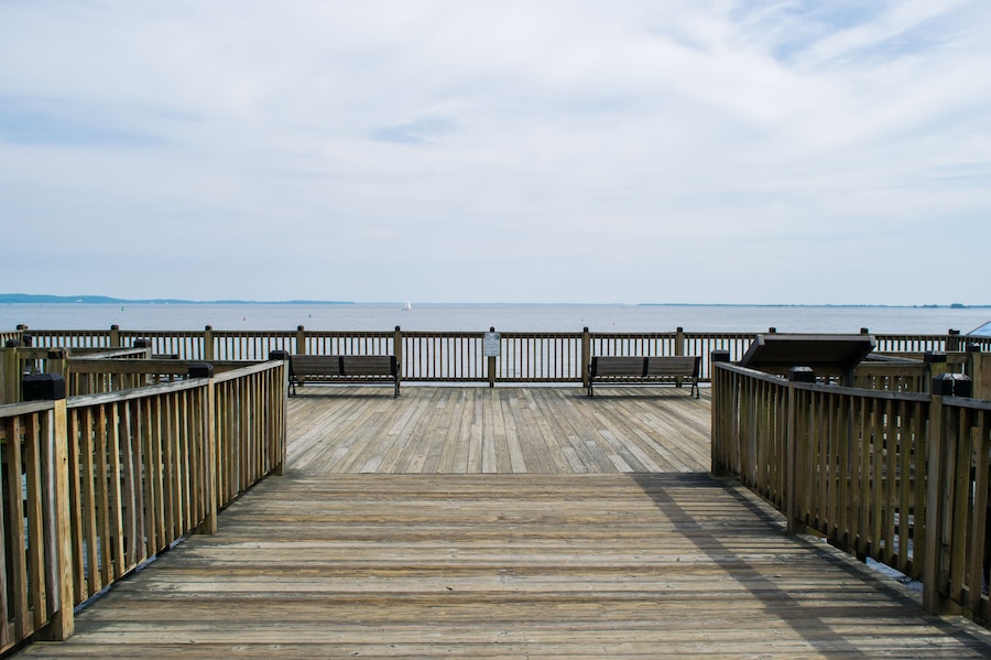 Havre De Grace, Maryland next to the Susquehanna River