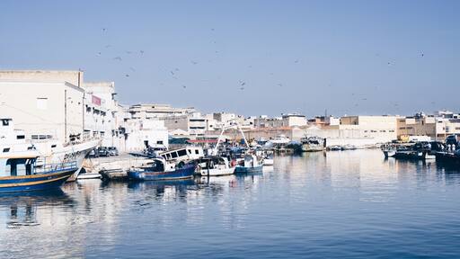 Sicily on the road // veduta del porto di Trapani #blue