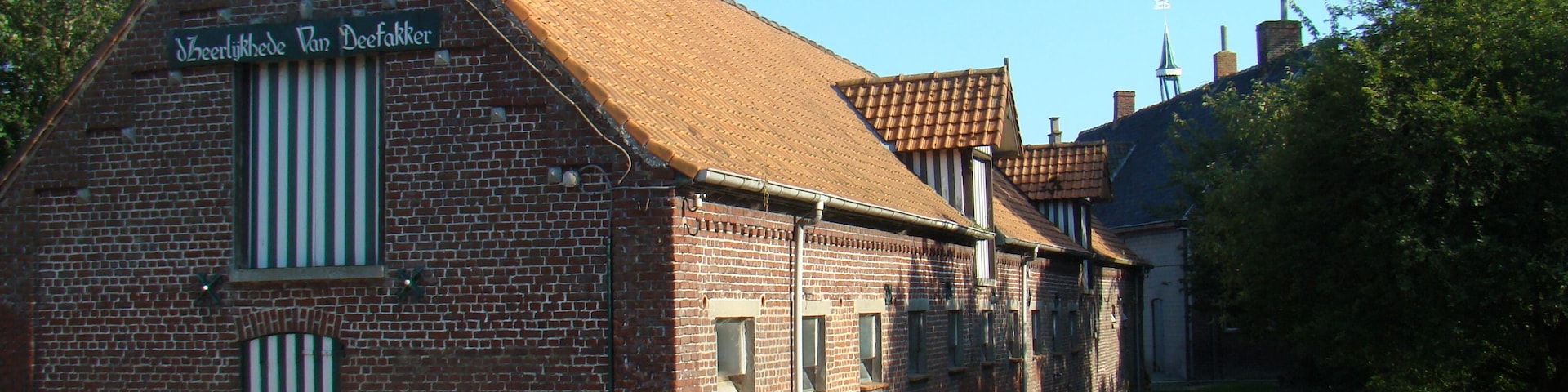 D'heerlijkhede Deefakker (ca 1600) Fiefdom Ingelmunster (West Flanders, Belgium)