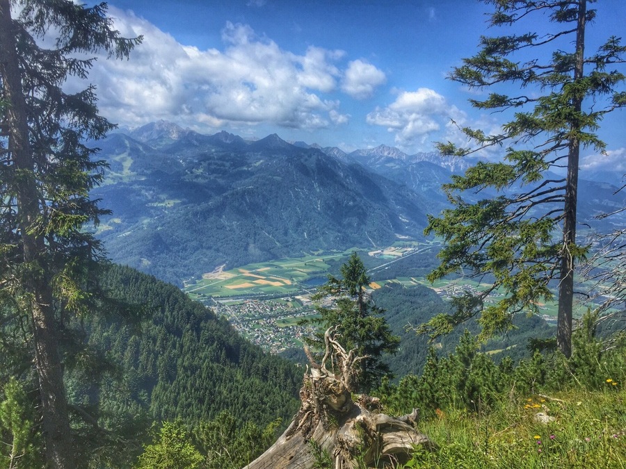 View over Walgau valley,Vorarlberg,
Austria