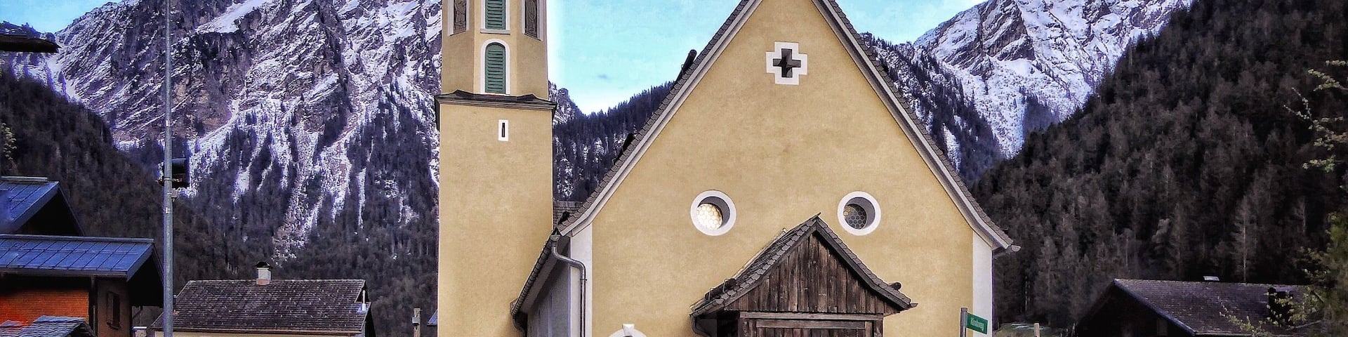 Little church in Parteien Austria