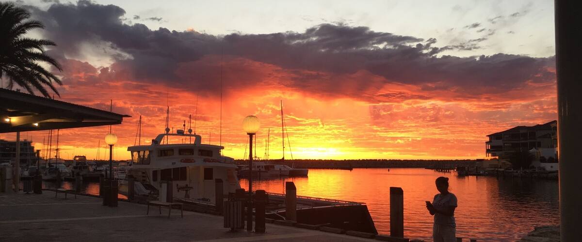 Great place to enjoy a cool beer and watch the sun set