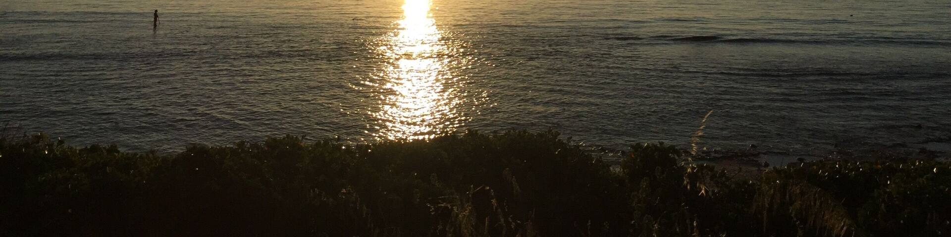 The start to a beautiful sunset...