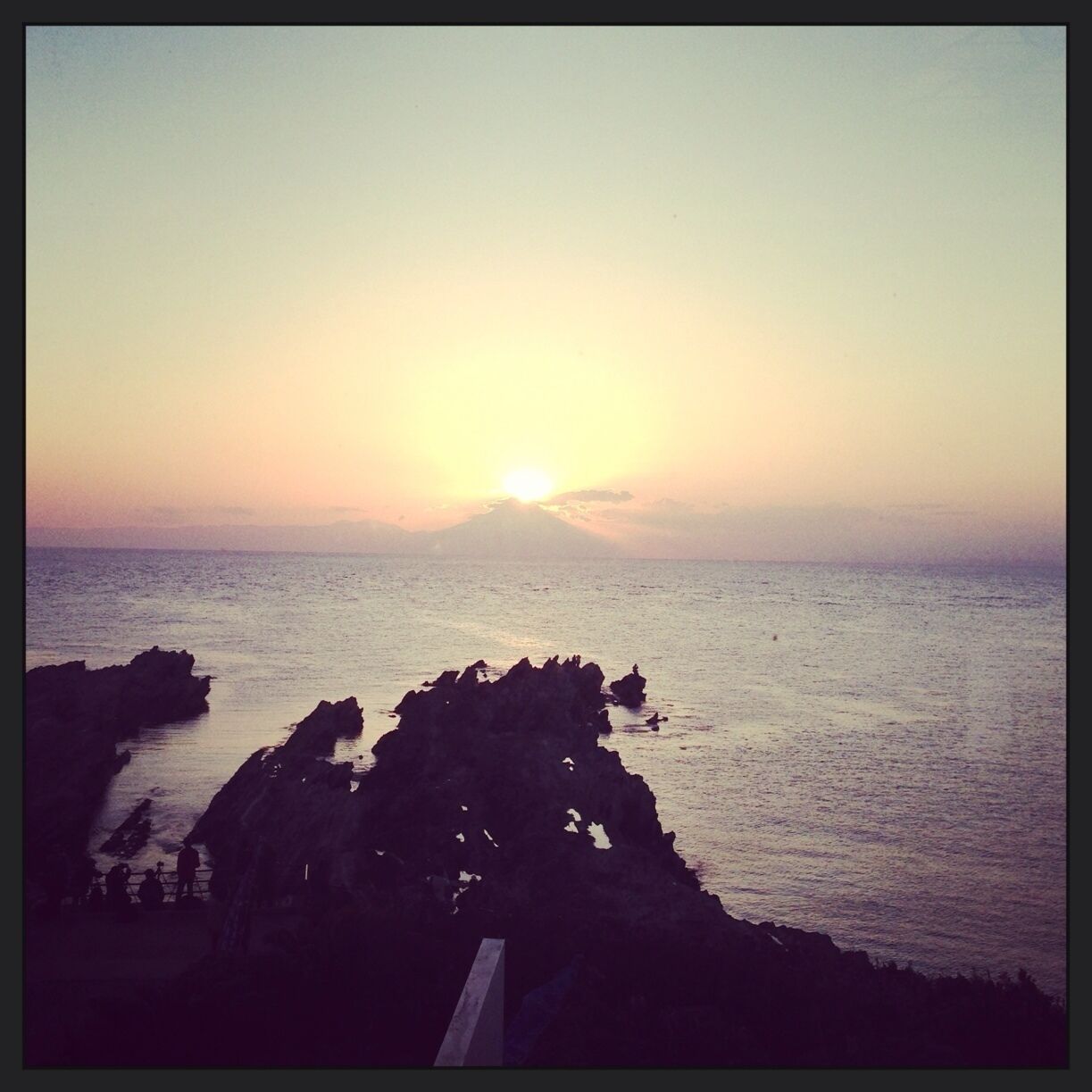 ダイヤモンド富士
