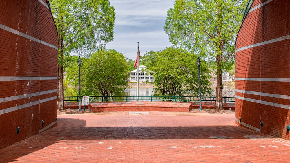 Riverwalk entrance in Augusta Georgia