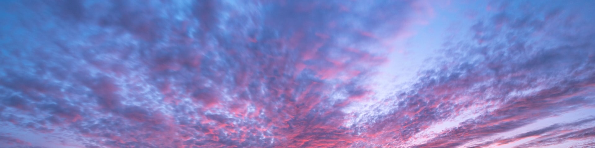 Colorful Skies At Dusk Over the Texas Open Spaces