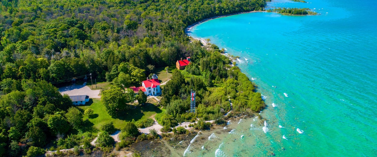 Grand Traverse Light is a lighthouse in the U.S. state of Michigan,