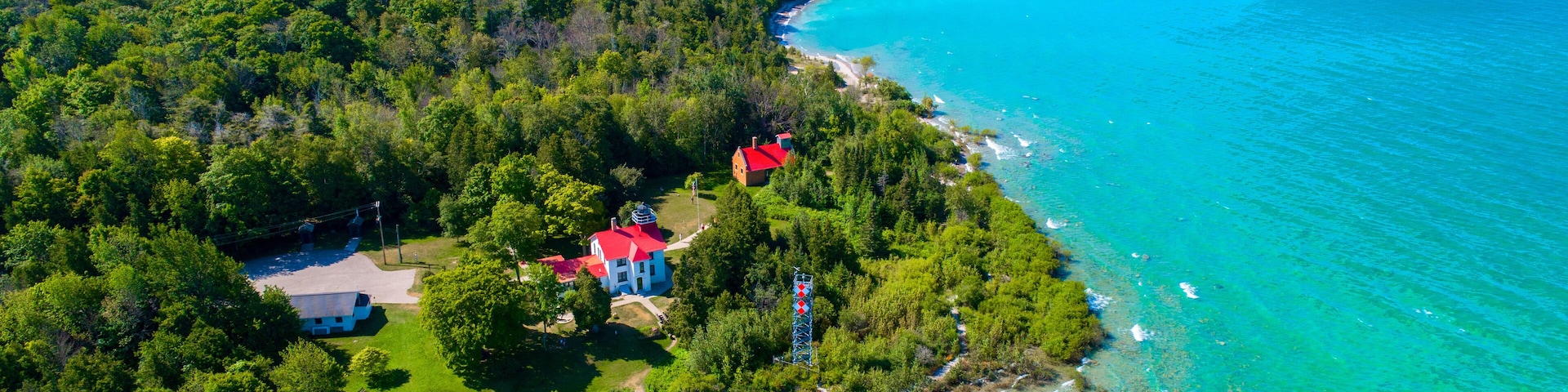 Grand Traverse Light is a lighthouse in the U.S. state of Michigan,