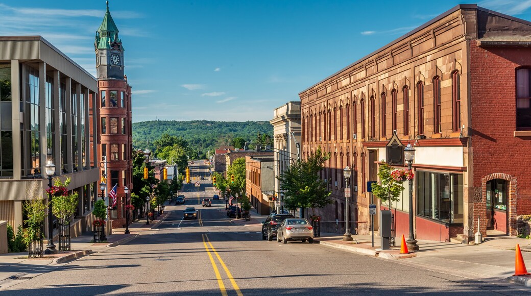 City of Marquette in Northern Michigan sits on Hilltop