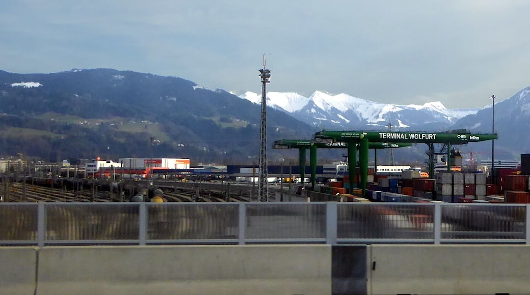 Verschiebebahnhof Wolfurt (Vorarlberg).