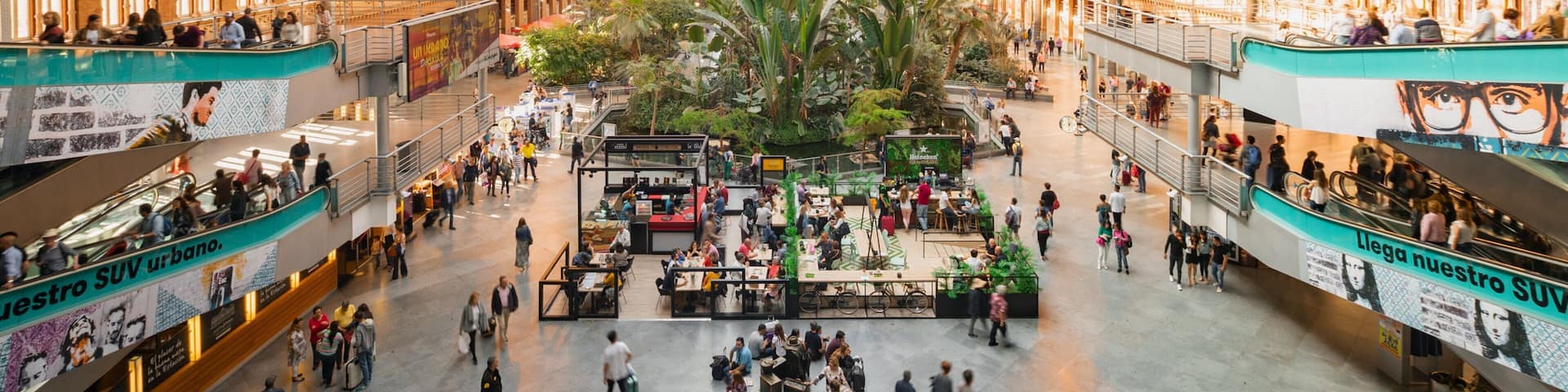 St Maarten and St Martin featuring interior views and shopping as well as a small group of people