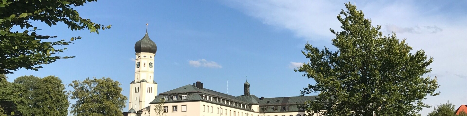 The Church John evangelist was built in 1230, monastery church. When the monastery was dissolved in 1803, the Church is a parish church.