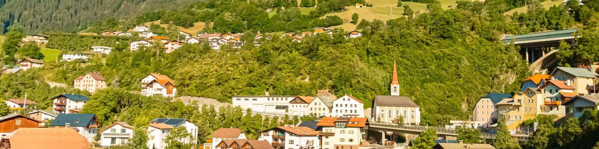 Alpine summer view at Quadratsch, Pians, Landeck, Tyrol, Austria