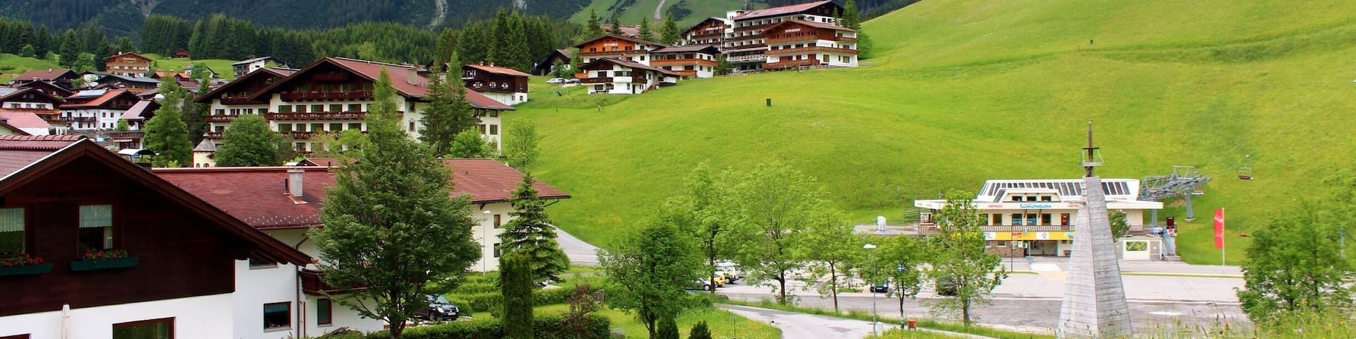 Pretty town close to Bichlbach