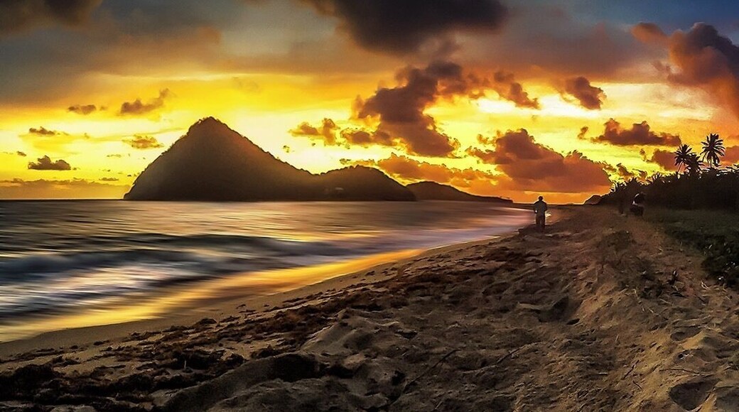 The Atlantic Sunsets near sugarloaf island is a must see. You can take the “Rasta Buses” and cruise like the locals while enjoying the scenery through the island. #Adventure