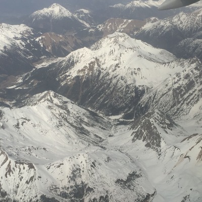 On approach to Innsbruck Airport