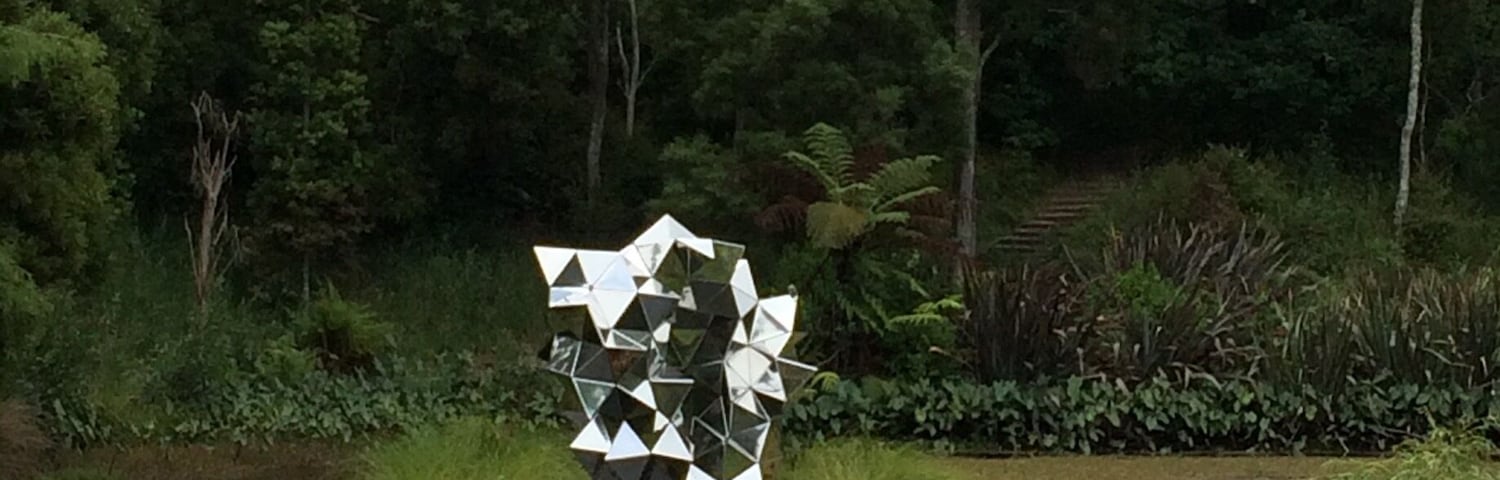 Sculpture walk & winery .... 2km walk around a natural wonderland exploring art. Worth a day trip from Auckland