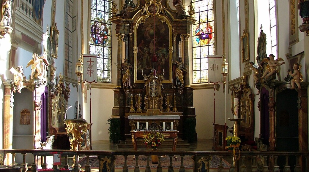 Chor, Altarbild von Fr. A. Weiß