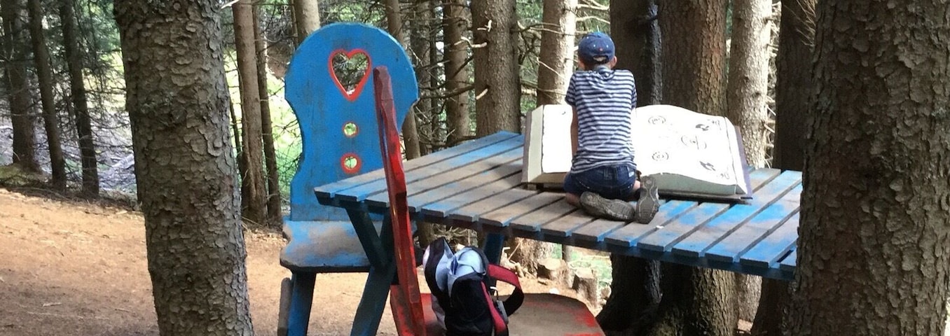 A special trail for families with a lot of interesting things to explore. The 'Hexenwanderweg'