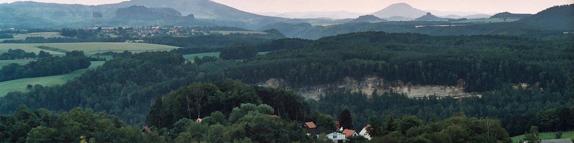 The mountain Rauenstein, view eastward