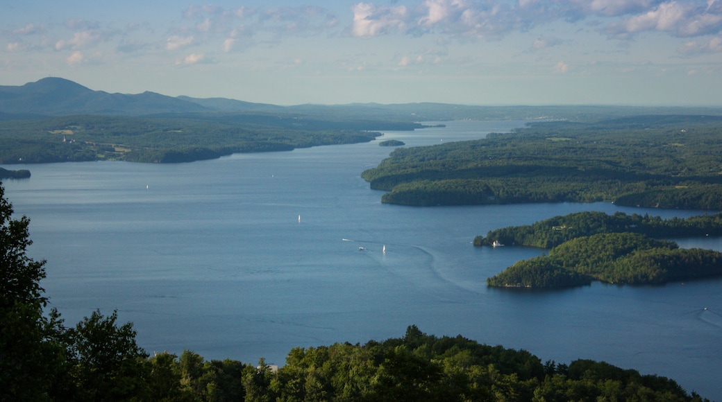 lake memphremagog for the top of mont owls head