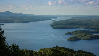 lake memphremagog for the top of mont owls head