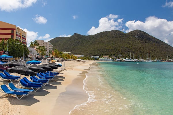 Great Bay Beach showing general coastal views, a sandy beach and a coastal town