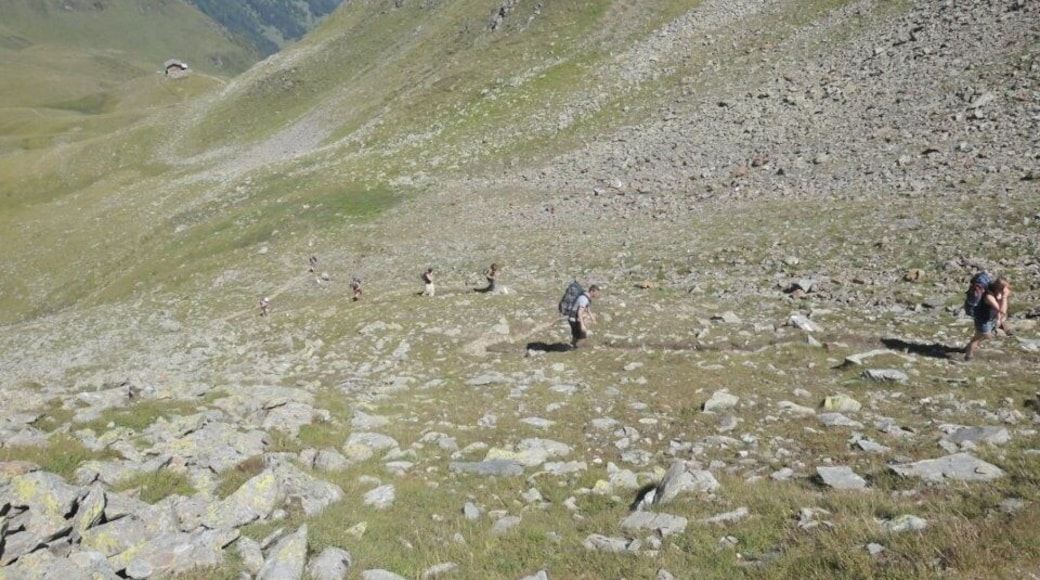 Going up to the speikboden and donnerstein summits. Oost Tirol, Austria