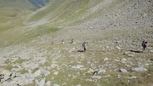 Going up to the speikboden and donnerstein summits. Oost Tirol, Austria