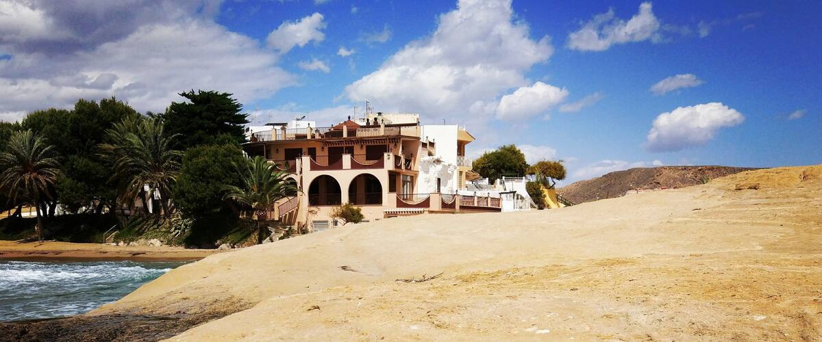 The Indalo Man - ancient symbol found in the cave of "Los Letreros" in Sierra de María-Los Vélez Natural Park in Vélez Blanco, Almería, Spain.
It is customary to paint the Indalo symbol on the front of houses and businesses to protect them from evil or nowadays to have a ceramic or metal one (although it has to be bought as a present to receive the luck not by the owner themselves),
#andalucia #spain #indalo #almeria