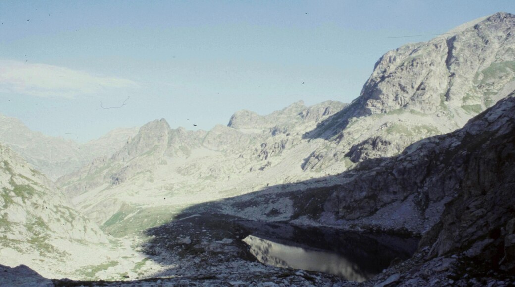 Alpes-Maritimes Saint-Martin-Vesubie Baisse Du Lac Autier Vue Lac