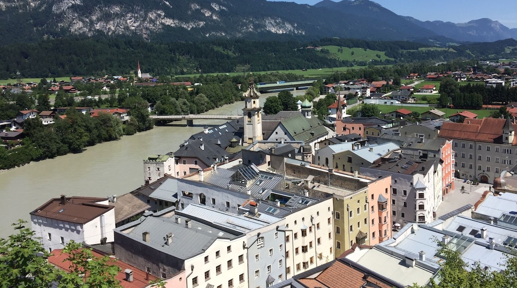 Rattenberg , la plus petite ville d'Autriche située dans le Tyrol