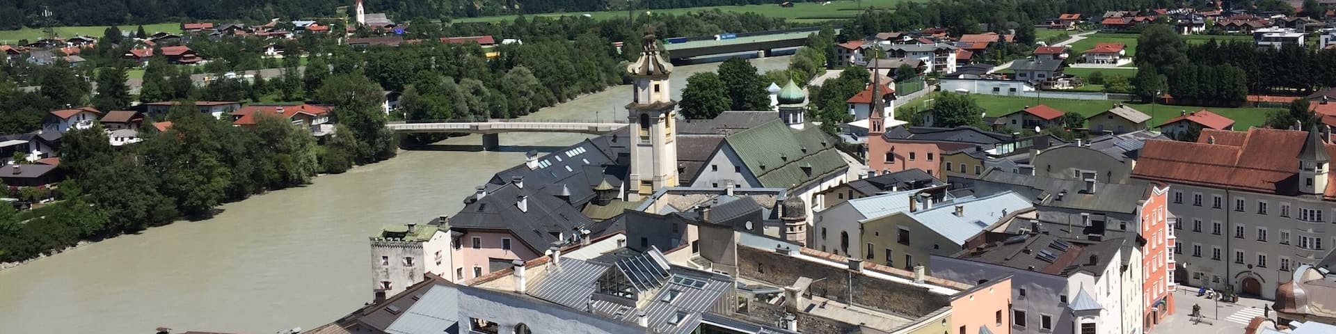 Rattenberg , la plus petite ville d'Autriche située dans le Tyrol